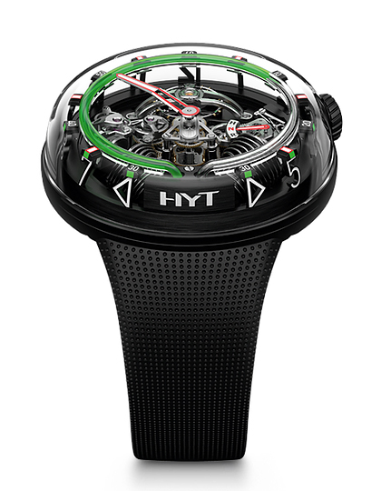 Часы HYT H20 Black 251-AD-46-GF-RU зелёные купить в Москве ...