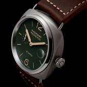 Новые Officine Panerai с зелеными циферблатами