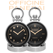 Две модели настольных часов от Officine Panerai 