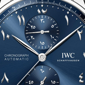 Представляем IWC Portugieser Chronograph Dubai Edition с восточными арабскими цифрами