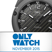 Модель IWC на аукционе Only Watch  2015