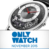 Модель Piaget на аукционе Only Watch 2015