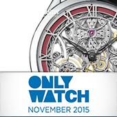 Модель Vacheron Constantin на аукционе Only Watch 2015