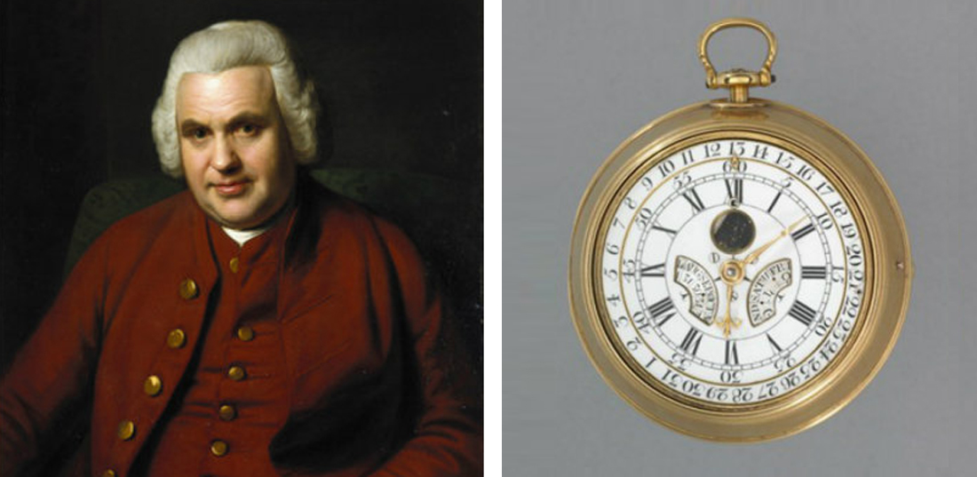 Thomas Mudge perpetual calendar clock