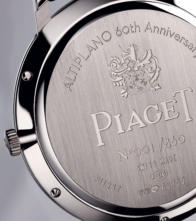 Piaget Altiplano 60th anniversary Collection 38mm back