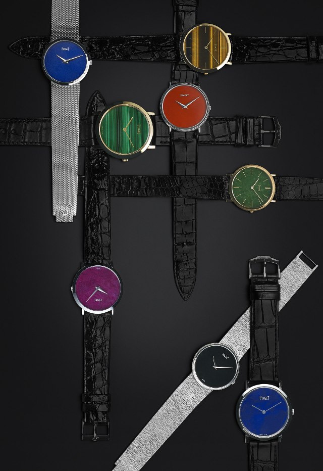 Pigaet vintage ultra-thin watches stone dials