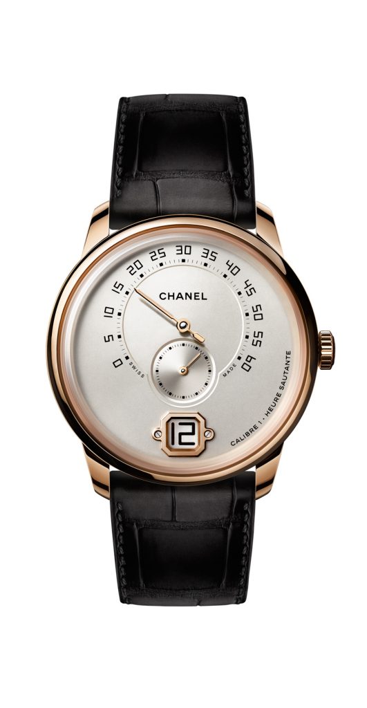 Chanel Monsieur de Chanel watch in pink