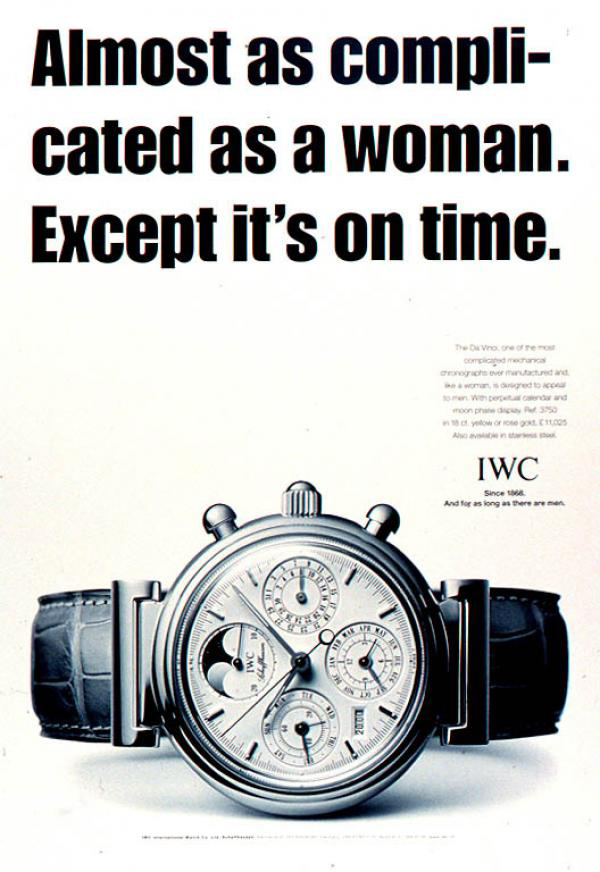 IWC реклама