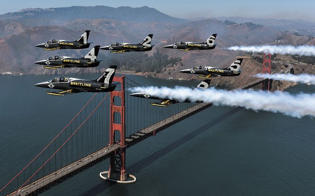 Breitling Jet Team San-Francisco American Tour