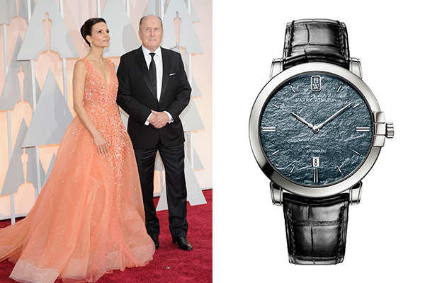 Часы и украшения Роберта Дюваль на премии «Оскар-2015»