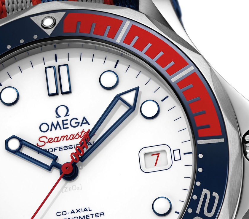 omega commander watch dial