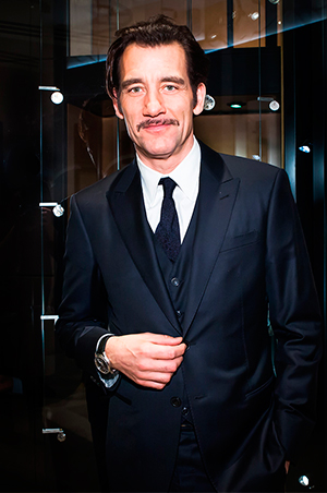Актер Клайв Оуэн на открытии бутика Jaeger-LeCoultre в Нью-Йорке