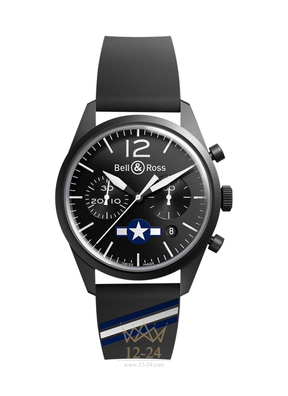 Bell &amp; Ross BR 126 INSIGNA US BRV126-BL-CA-CO/US