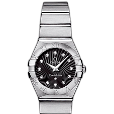 Часы Omega Quartz 24 мм 123.10.24.60.51.001 — дополнительная миниатюра 1