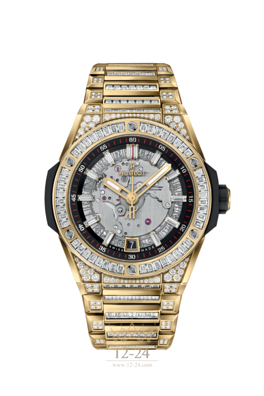 Hublot Integrated Time Only Yellow Gold Jewellery 456.VX.0130.VX.9804