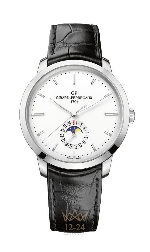 Girard Perregaux Date and Moon Phases 49545-11-131-BB60
