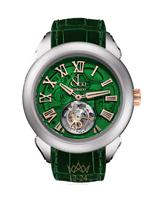 Jacob &amp; Co PALATIAL FLYING TOURBILLON HOURS &amp; MINUTES PT520.24.NS.QG.A