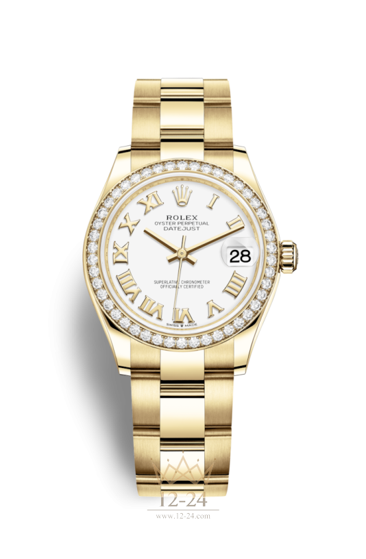 Rolex Oyster 31 мм Yellow Gold and Diamonds 278288rbr-0008