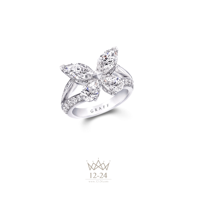 Graff Classic Butterfly Ring Diamond RGR368