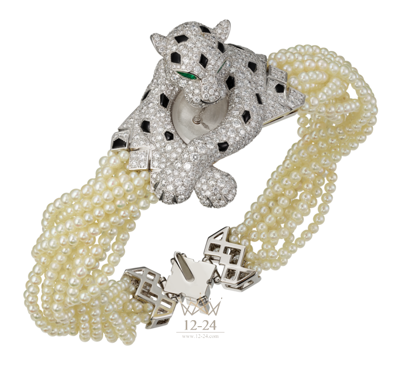 Cartier Visible Time Panthere Gardienne Perle HPI01145