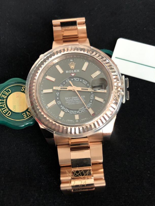 Rolex Oyster 42 мм Gold Everose 326935-0007