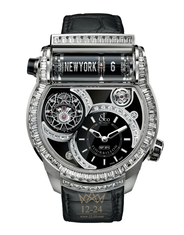 Jacob &amp; Co Epic SF24 Tourbillon Baguette ES802.30.BD.BD.A