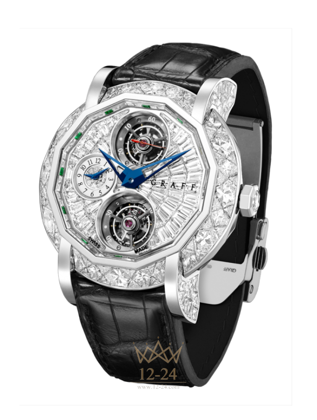 Graff MasterGraff Double Tourbillon GMT 47mm MG47DTWGDD