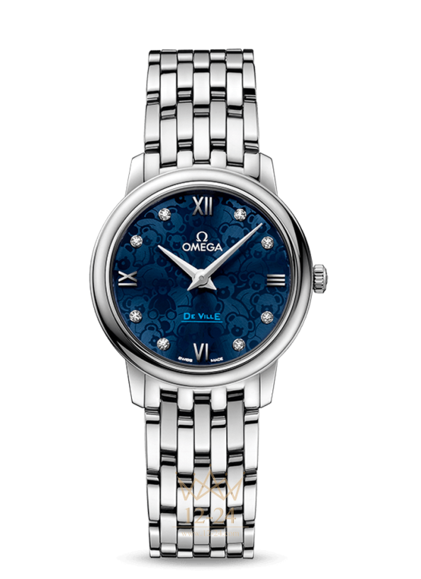 Omega Quartz 27,4 мм 424.10.27.60.53.003