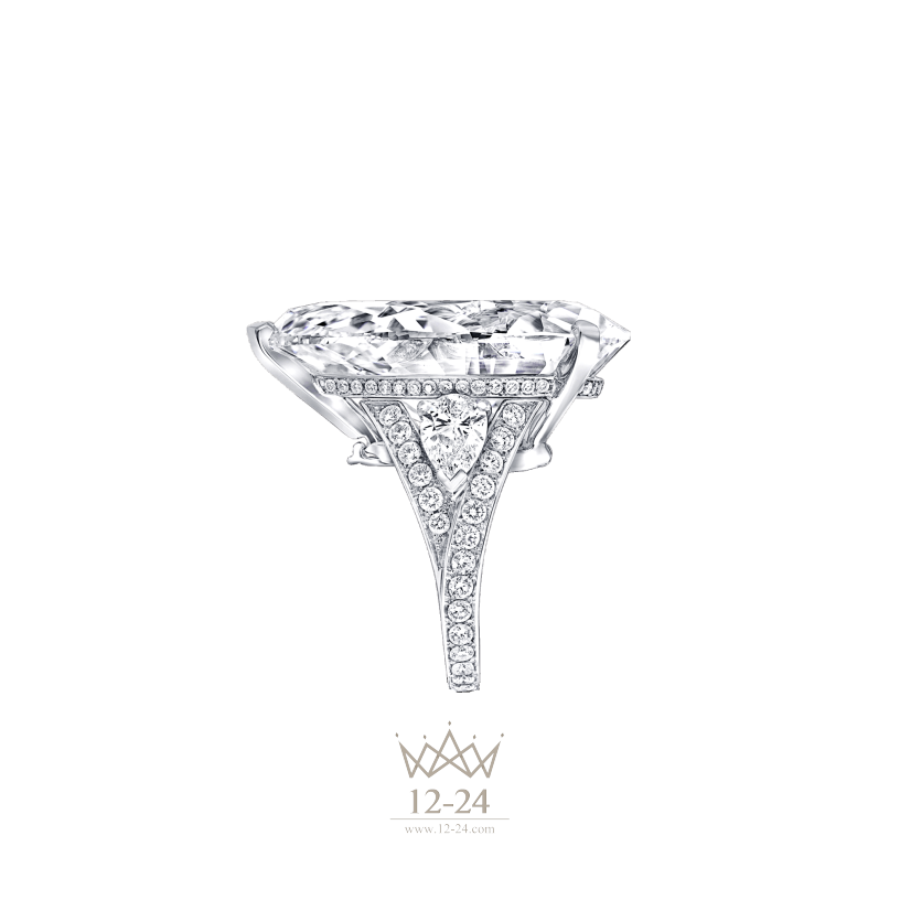 Graff Pear Shape Diamond Ring GR42339