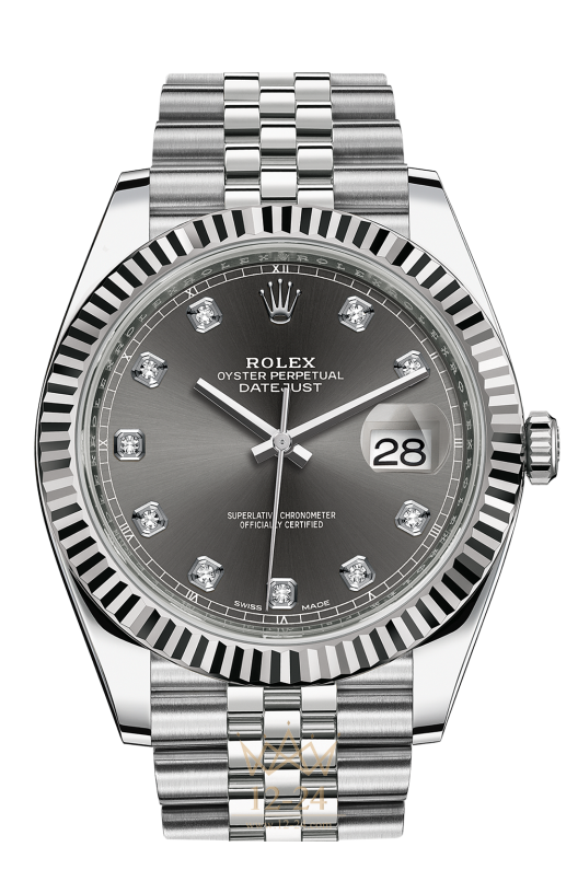 Rolex Steel and White Gold 41 mm 126334-0006