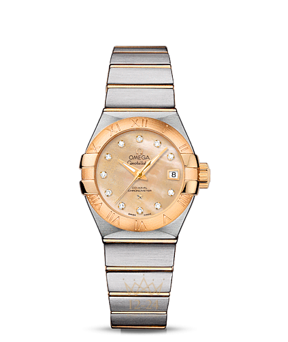 OMEGA オメガ　Constellation シルバー/ゴールド Omega Constellation Quartz Steel/Yellow Gold 33 mm – LOFT