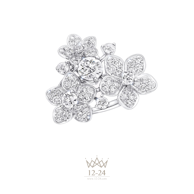 Graff Wild Flower Diamond Cluster Ring RGR881