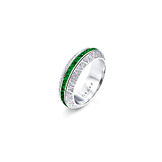 Украшение Graff Spinning Eternity Band Emerald and Diamond RGR389 — основная миниатюра