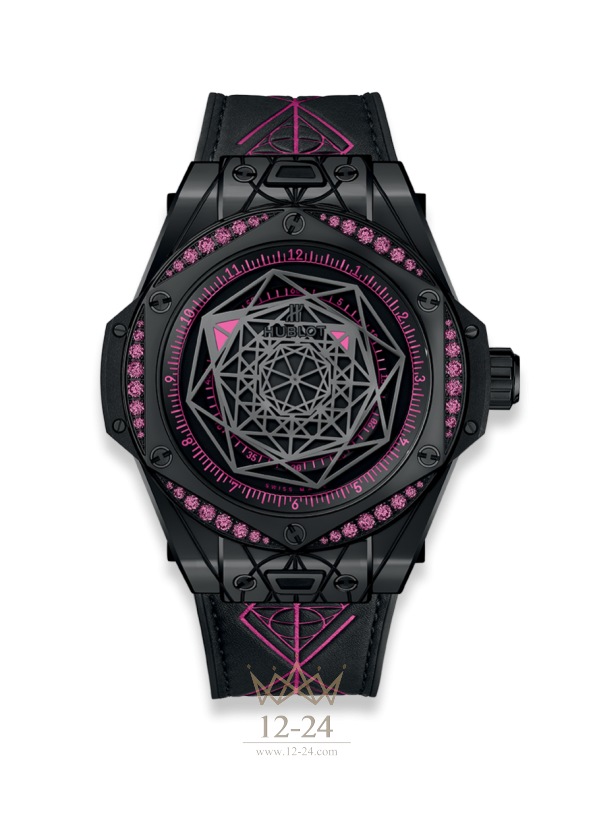 Hublot Sang Bleu All Black Pink 465.CS.1119.VR.1233.MXM18