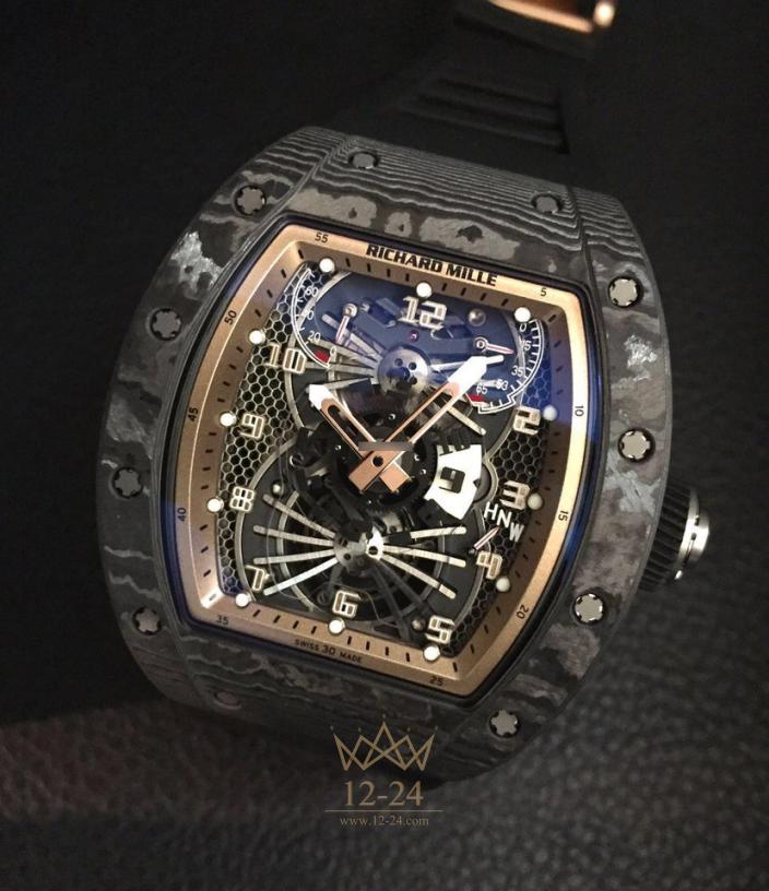 Richard Mille Richard Mille Rose Gold NTPT Aerodune Tourbillone Dual Time RM 022 RG NTPT
