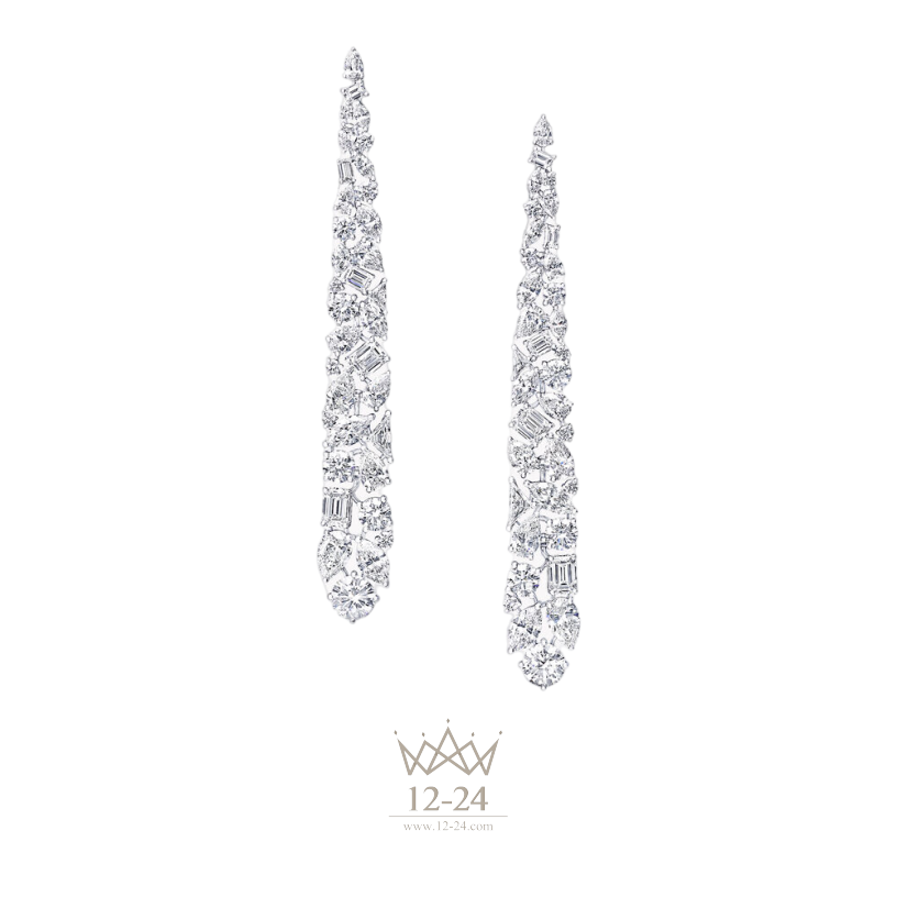 Graff Multi-shape Diamond Drop Earrings RGE1214_GE29619