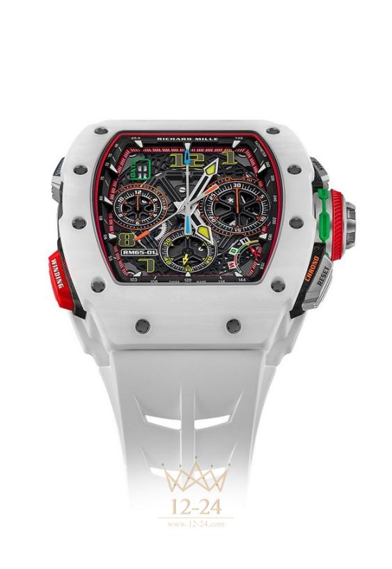 Richard Mille RM 65-01 Automatic Winding Split-seconds Chronograph RM 65-01 FQ WHITE NTPT