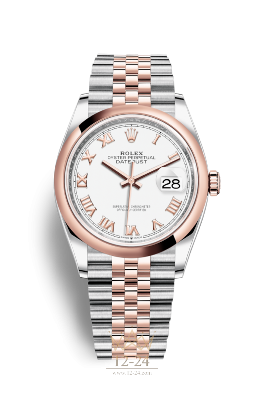 Rolex Oyster 36 мм Steel and Gold Everose 126201-0015