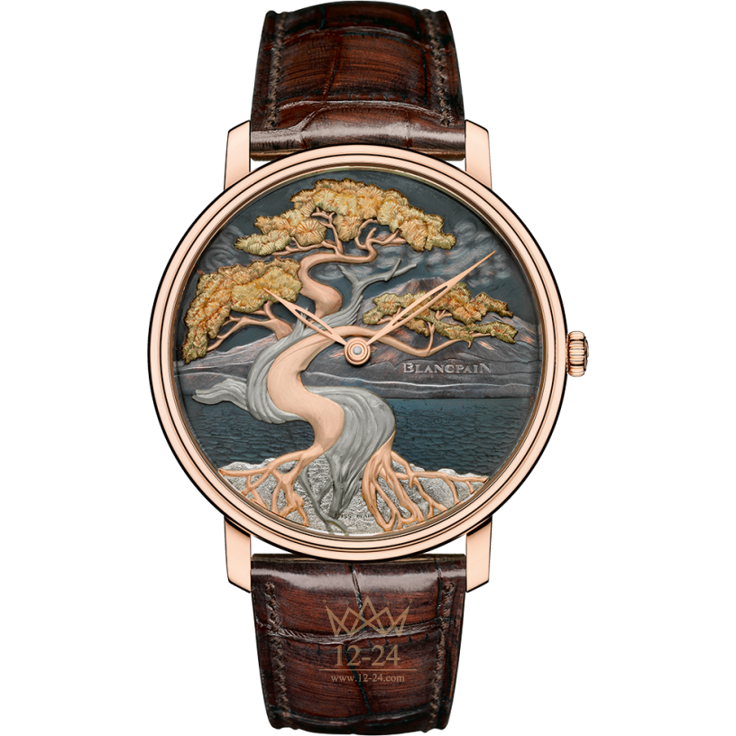 Blancpain Villeret Cadran Shakudo 6615-3616-55B-1