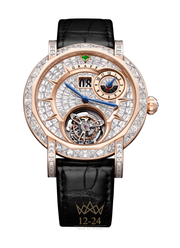 Graff Graff Technical Grand Date Dual Time Tourbillon 43mm MGUGMT43PGDF