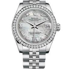 Часы Rolex Steel White Gold and Diamonds 31 мм 178384-0040 — основная миниатюра