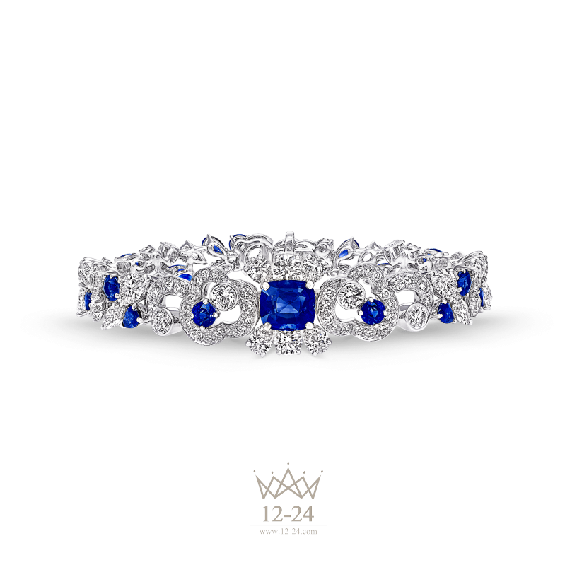Graff Nuage Bracelet Sapphire and Diamond RGB241