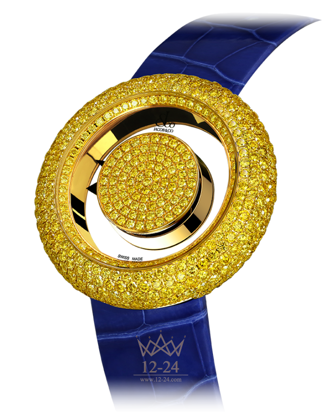 Jacob &amp; Co Brilliant Mystery Pave Yellow Diamonds BM556.50.YD.YD.A