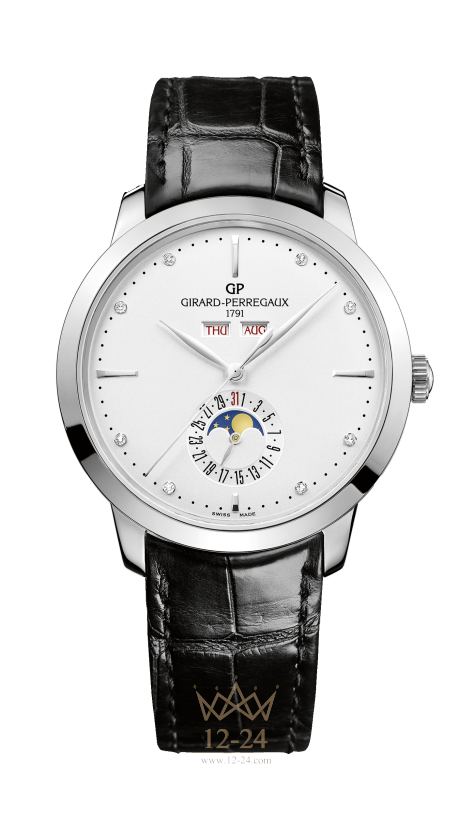 Girard Perregaux Full Calendar 49535-11-1A2-BB60