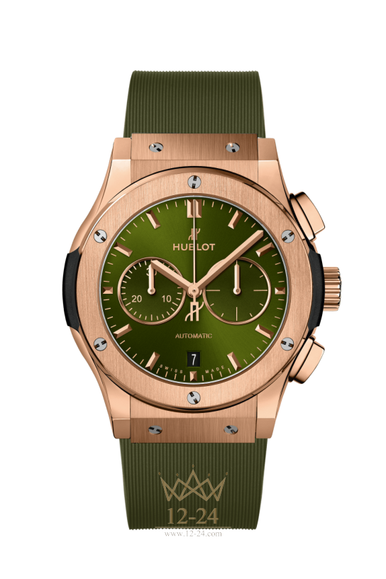 Hublot Chronograph King Gold Green 541.OX.8980.RX