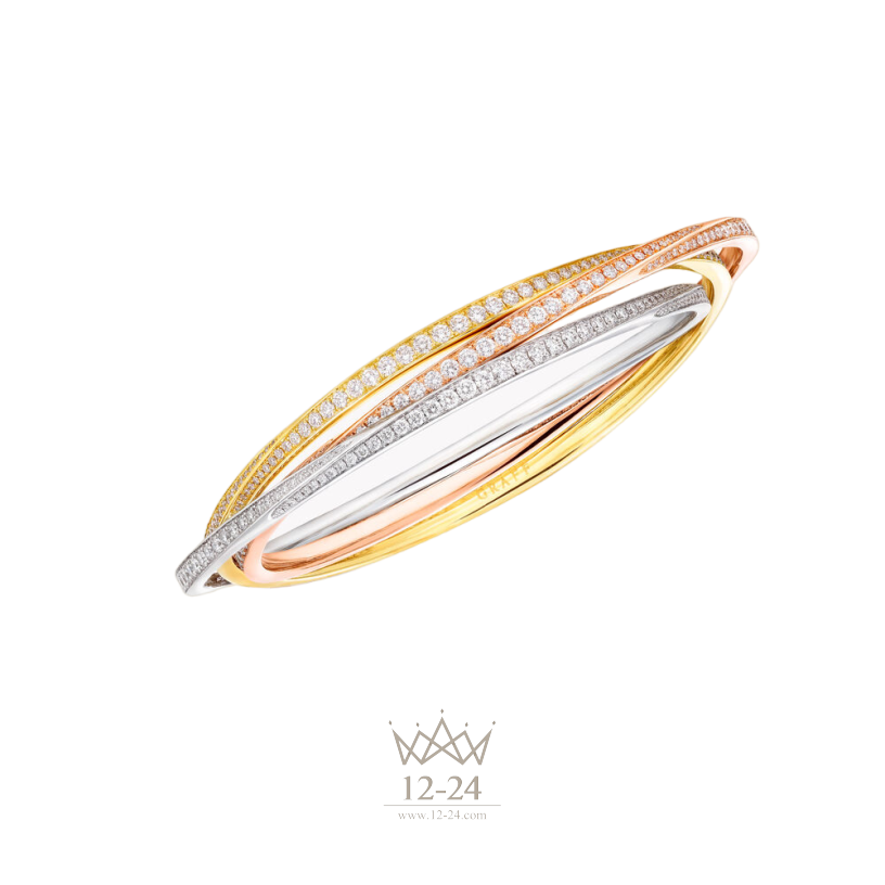 Graff Triple Spiral Pavé Diamond Bangle RGB493_RGB493