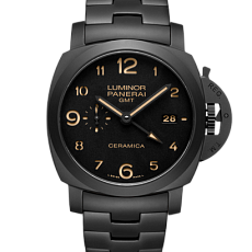 Часы Panerai TUTTONERO 3 Days GMT Automatic Ceramica - 44mm PAM00438 — main thumb