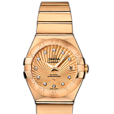 Часы Omega Co-Axial 27 мм 123.50.27.20.58.001 — дополнительная миниатюра 1