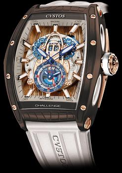 Cvstos Sea-Liner Men’sCvstos Challenge GT Sea-Liner GMT Brown Sea