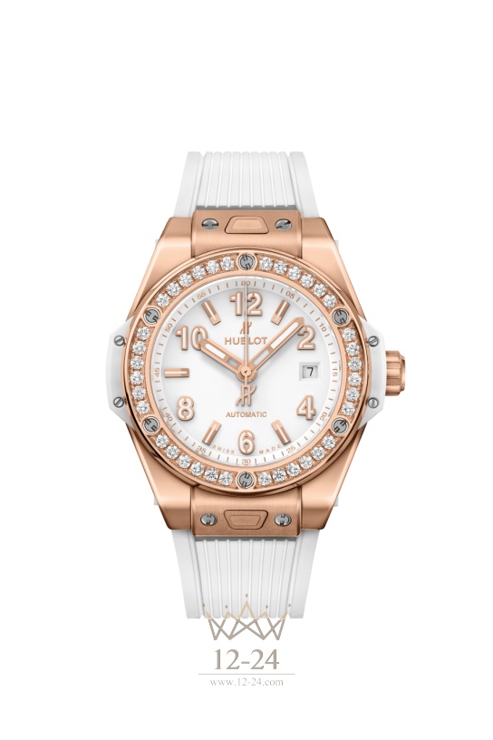 Hublot One Click King Gold White Diamonds 33 мм 485.OE.2080.RW.1204